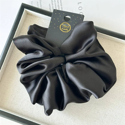 Luxury Satin Beauty Scrunchies — Soft Silk-Like Hair Ties for Everyday Glam