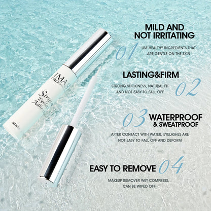 IMAGIC Waterproof Lash Bond – Fast-Dry 5ml Eyelash Extension Glue (No Irritation, Long-Lasting Hold)