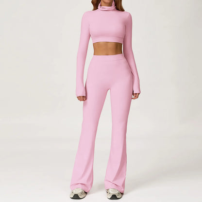 Sculpt & Flow 2-Piece Activewear Set – Fall Luxe Edition