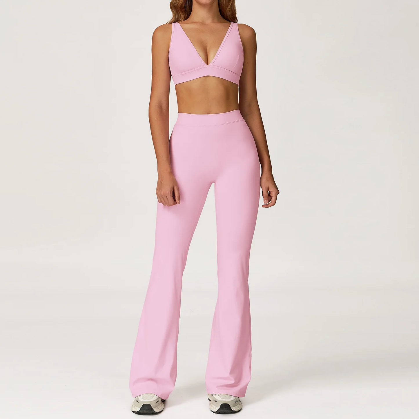 Sculpt & Flow 2-Piece Activewear Set – Fall Luxe Edition