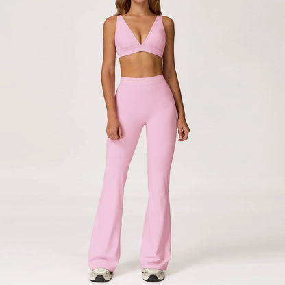 Sculpt & Flow 2-Piece Activewear Set – Fall Luxe Edition