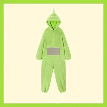 ✨ Colorful Teletubbies Halloween Costume Set – Fun Unisex Cosplay Outfit for Adults & Kids