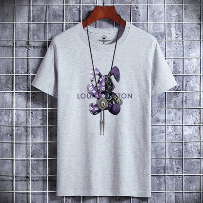 Retro Bear Luxe Tee – Vintage Y2K Streetwear Vibes