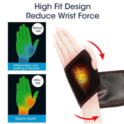 Protector Electric Heating USB Rechargeable  Wristband Pad