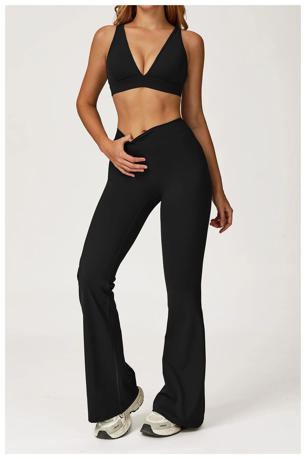 Sculpt & Flow 2-Piece Activewear Set – Fall Luxe Edition
