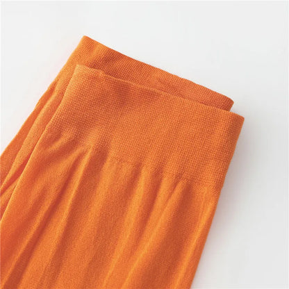 Y2K Velma-Inspired Cosplay Set – Long Sleeve Crop Top & Pleated Mini Skirt