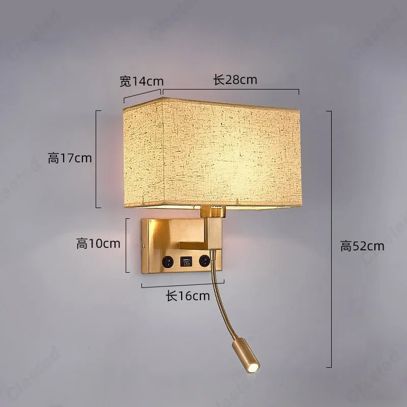 Autumn Glow Luxe Wall Lamp