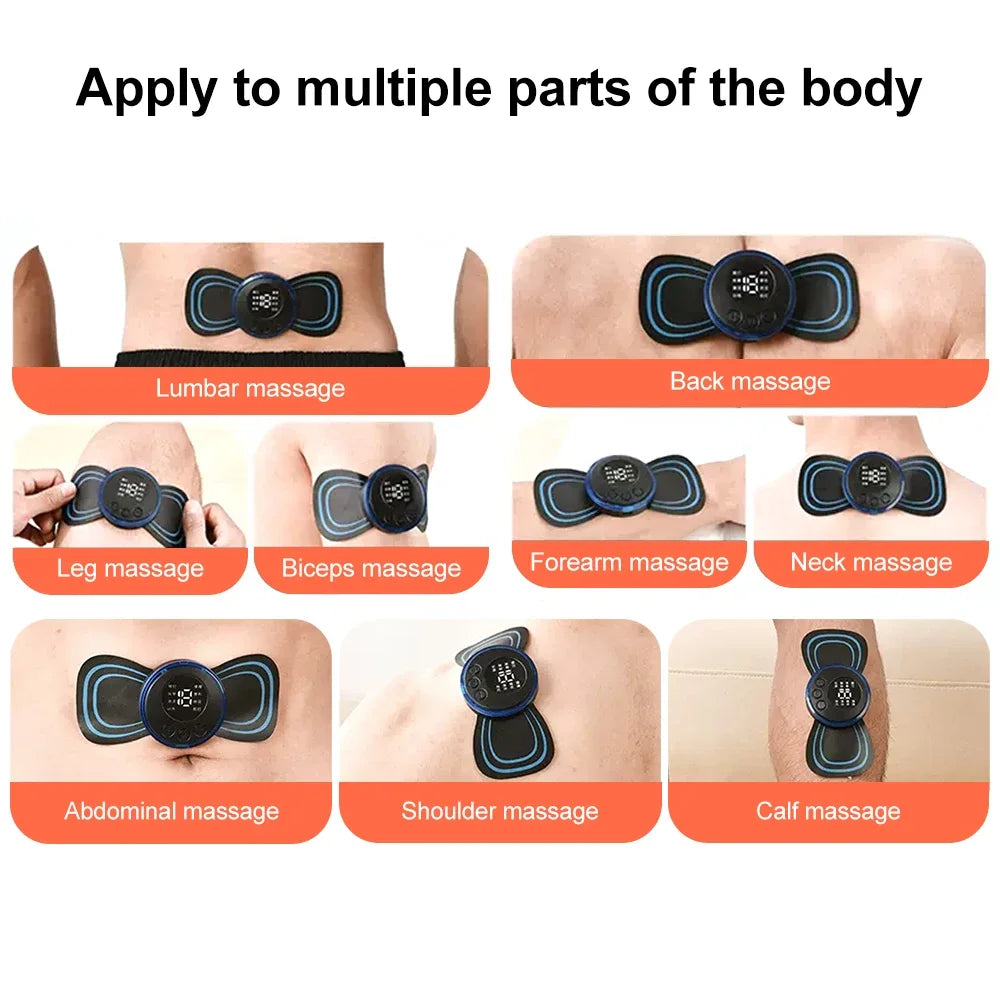 Neck Massager  Relief Patch Stimulator Mat Portable