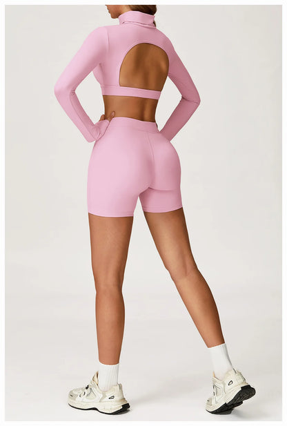 Sculpt & Flow 2-Piece Activewear Set – Fall Luxe Edition