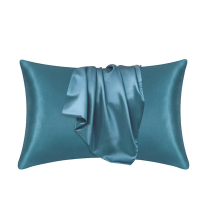Luxury Silk Satin Pillowcase - Hair & Skin Beauty, Comfortable & Stylish Standard/Queen Size Pillow Cover (1PC)
