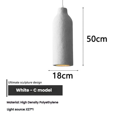 Autumn Luxe Wabi Sabi Pendant – Nordic LED Chandelier for Dining, Living & Bedroom Décor