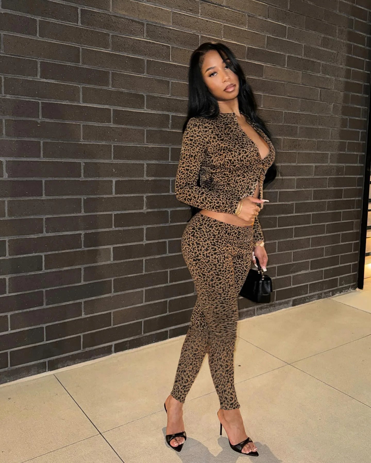 Wild Luxe Leopard 2-Piece Set – Fall Streetwear Edition