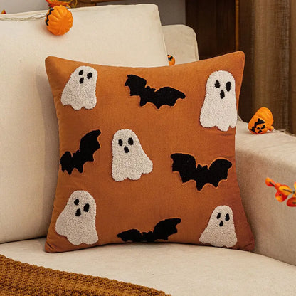Cozy Luxe Fall Pillow Covers – Velvet Pumpkins, Autumn Embroidery & Seasonal Home Décor