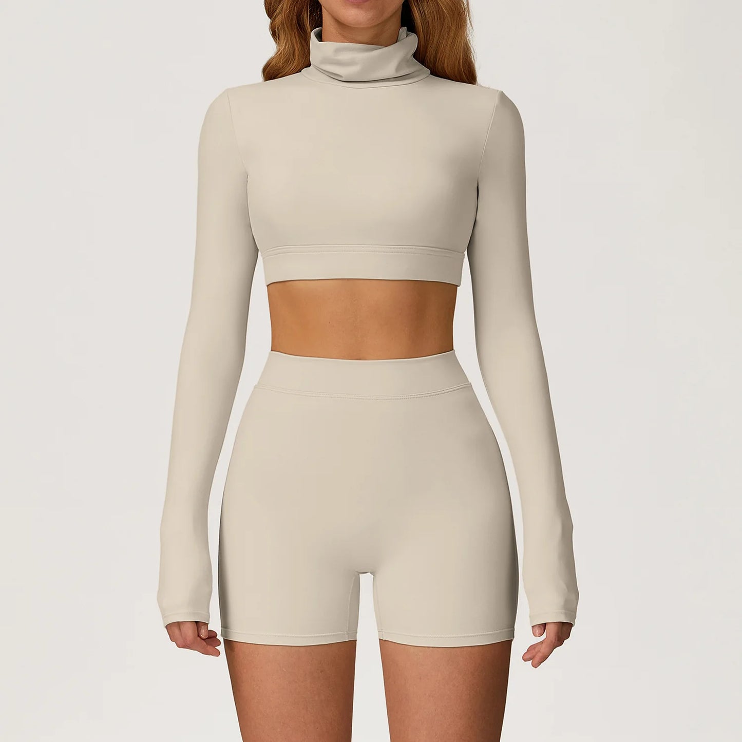 Sculpt & Flow 2-Piece Activewear Set – Fall Luxe Edition