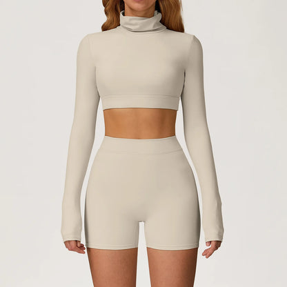 Sculpt & Flow 2-Piece Activewear Set – Fall Luxe Edition