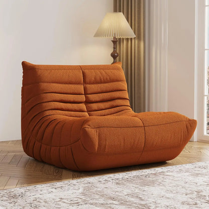 Bean Bag Chair, Fireside Chair, Large Bean Bag Chair for Adults, Bean Bag Chairs for Teens with High-Resilience Foam, Non-Slip