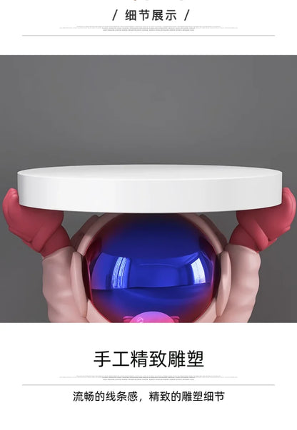 Astronaut Floor Coffee Table Home Accessories Nightstand Smart Furniture Sofa Beside Ornament Children's Room Decorative Lamps
