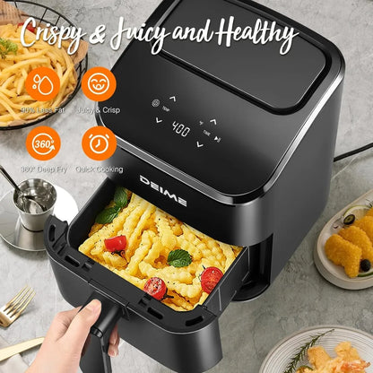 2025 Air Fryer – Compact & Digital, Perfect for Quick & Easy