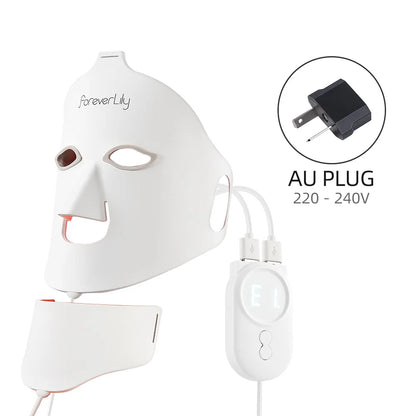 Red Light Therapy Flexible Facial Beauty Mask Skin Care Anti-Ance