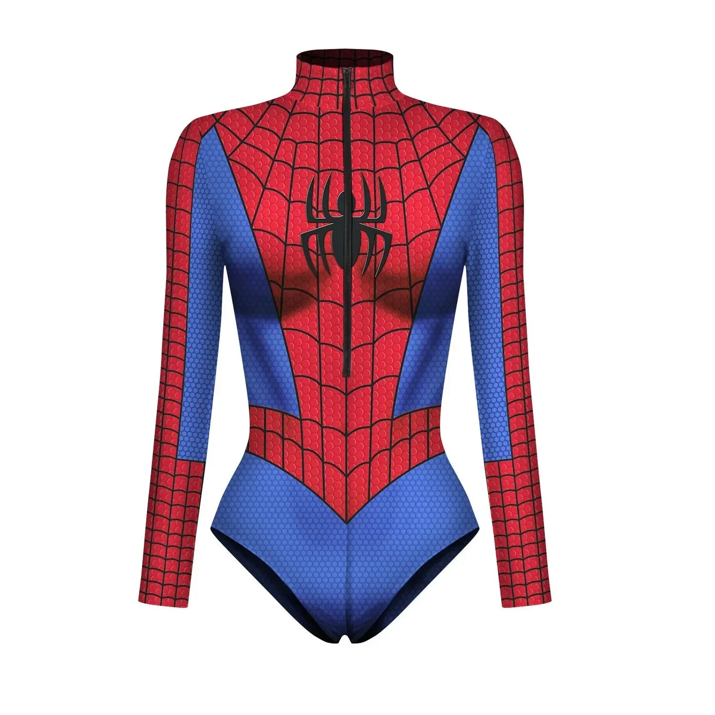 Heroic Cosplay Swimsuit – 3D Printed Superhero Bodysuit for Women
