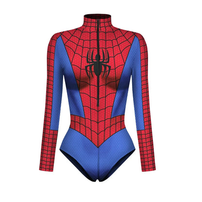 Heroic Cosplay Swimsuit – 3D Printed Superhero Bodysuit for Women