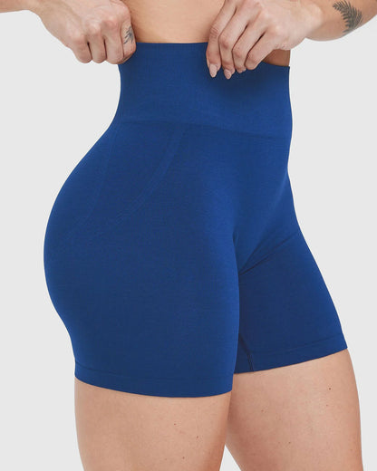 ONER ACTIVESnatched Seamless BootyLift Biker Shorts – High Waist Scrunch Fit for Gym & Chill