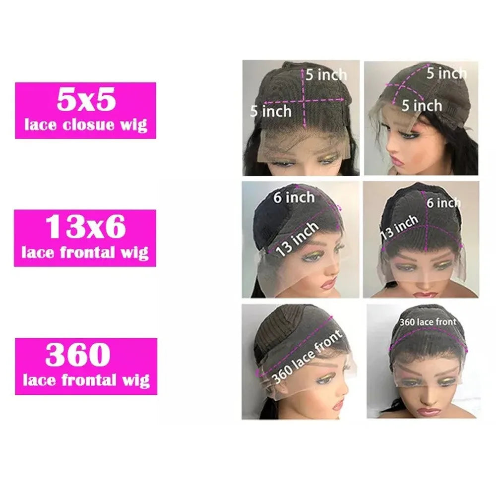 ✨ Luxury HD Transparent Bone Straight Lace Frontal Wig – Glueless, 200% Density, Wear & Go! ✨