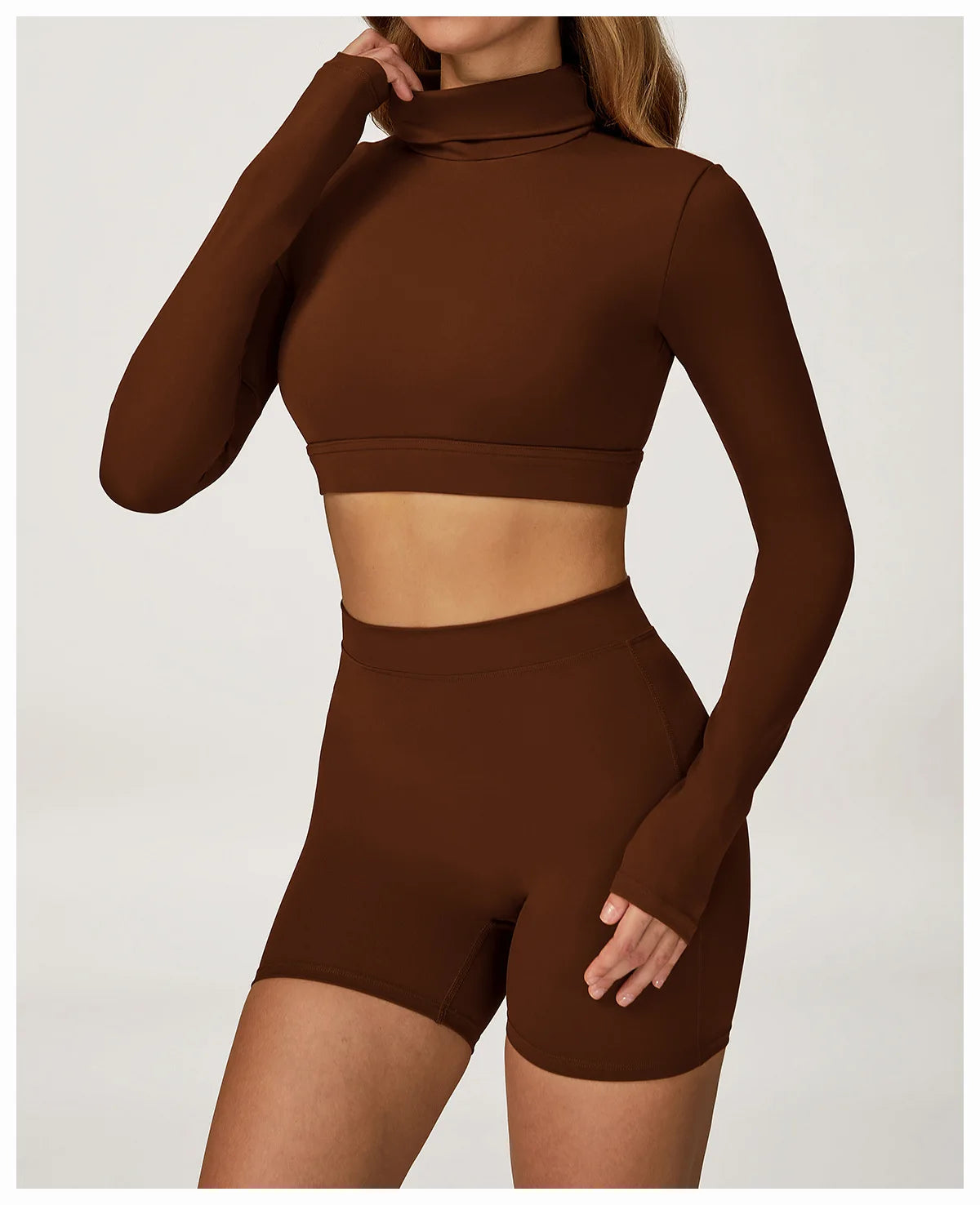 Sculpt & Flow 2-Piece Activewear Set – Fall Luxe Edition