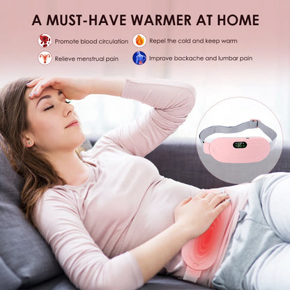 Menstrual Colic Relief Pain Waist Abdominal Warm Palace Belt