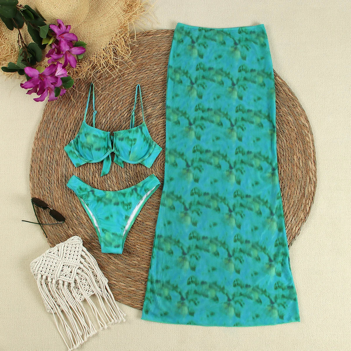 Aqua Dream 3-Piece Bikini Set