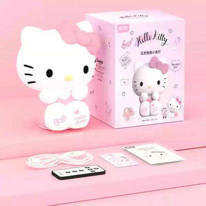 Kitty Night Lamp 3-Color Remote Controllable Color-Changing