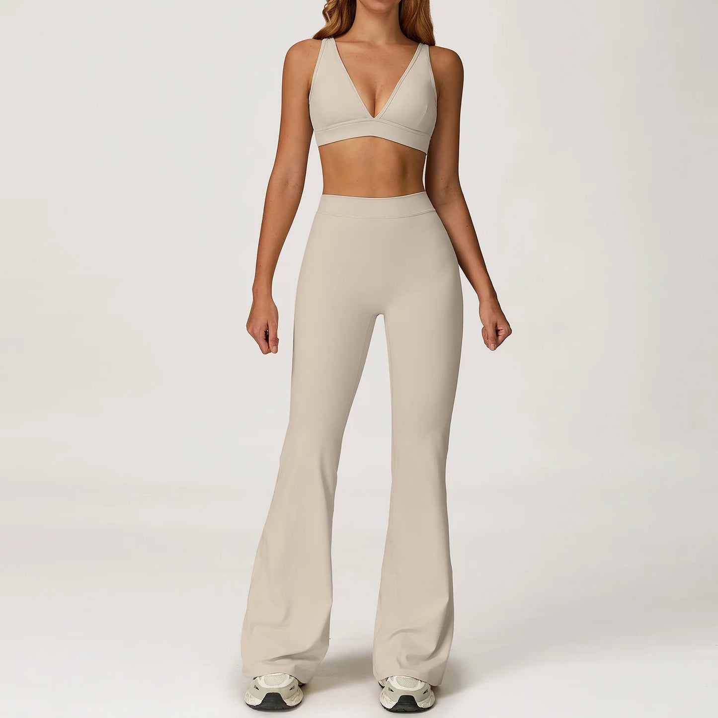 Sculpt & Flow 2-Piece Activewear Set – Fall Luxe Edition