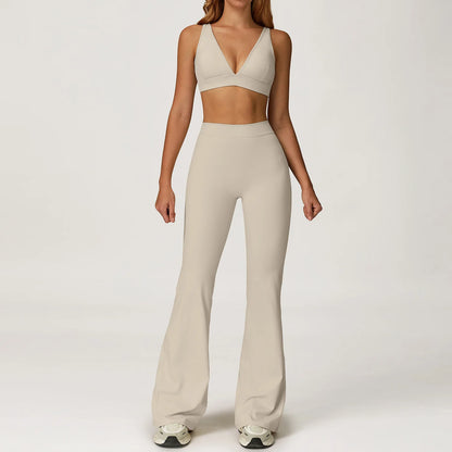 Sculpt & Flow 2-Piece Activewear Set – Fall Luxe Edition