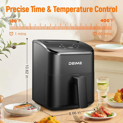 2025 Air Fryer – Compact & Digital, Perfect for Quick & Easy